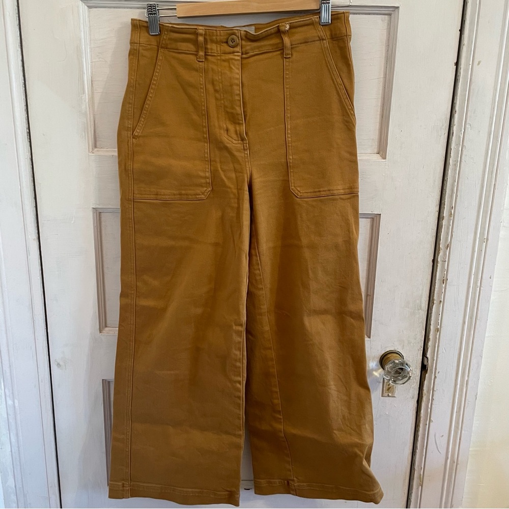 Ochre Wide Leg Pants